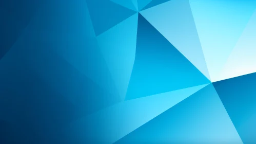 Blue Abstract Polygonal Background