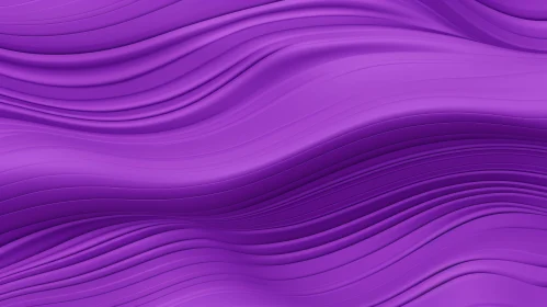 Purple Wavy 3D Rendering Background