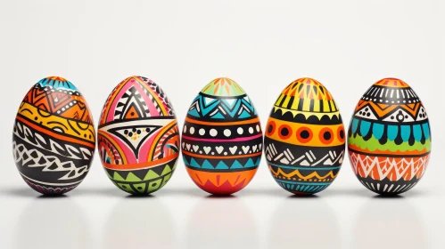 Colorful Easter Eggs - Festive Decorations