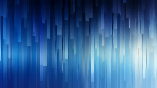 Blue Abstract Vertical Stripes Background