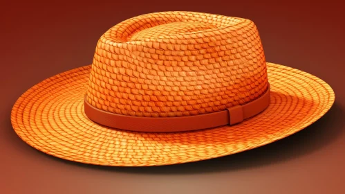 Brown Straw Hat - Fashionable Headwear