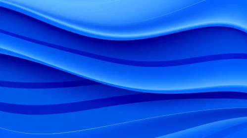 Blue Abstract Wave Background