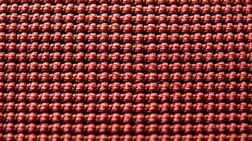 Brown Knitted Fabric Close-Up | Textured Yarn Detail