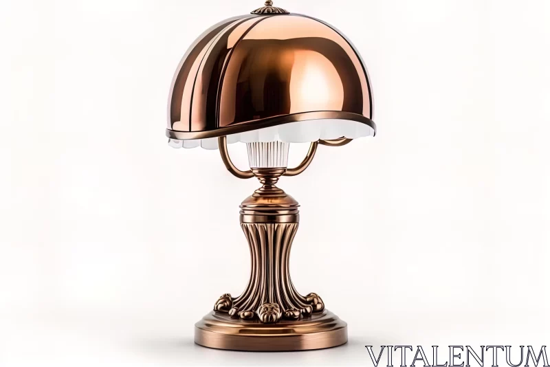 Antique Copper Lamp | Photorealistic Compositions | Classical Style AI Image