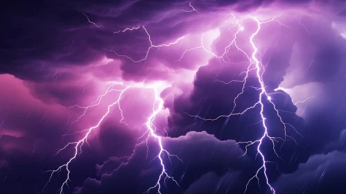 Powerful Lightning Storm Photo