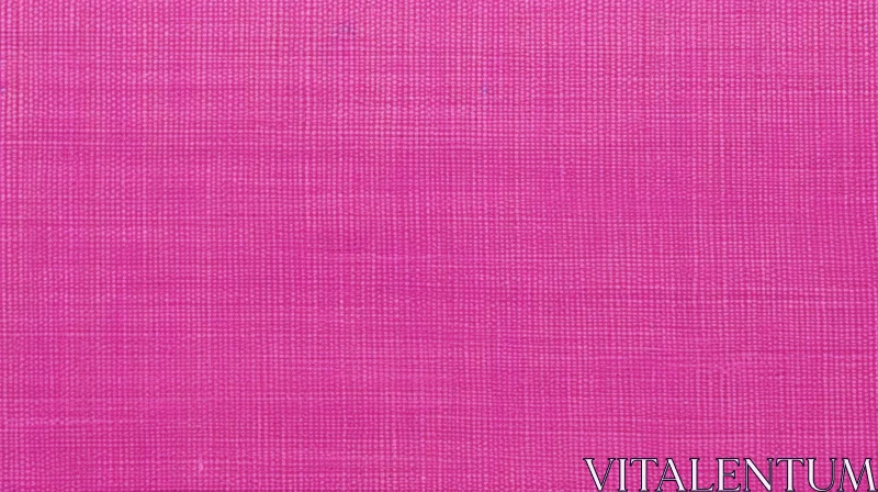 Pink Linen Fabric Close-Up Texture AI Image