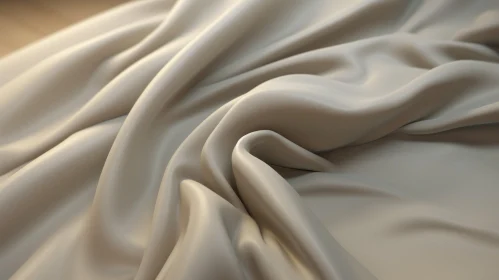 Soft Beige Silk Fabric Texture