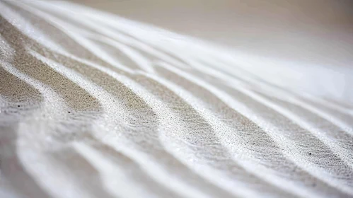 Ethereal White Fabric Texture | Luxury Wavy Pattern