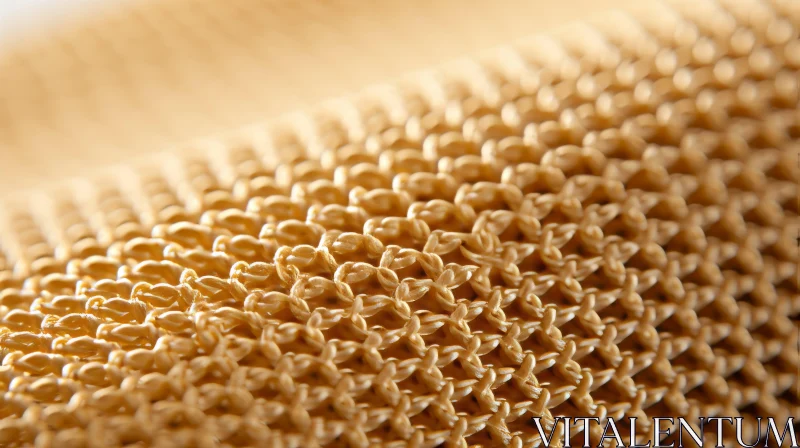 Brown Rubber Mesh Fabric Close-Up Texture AI Image