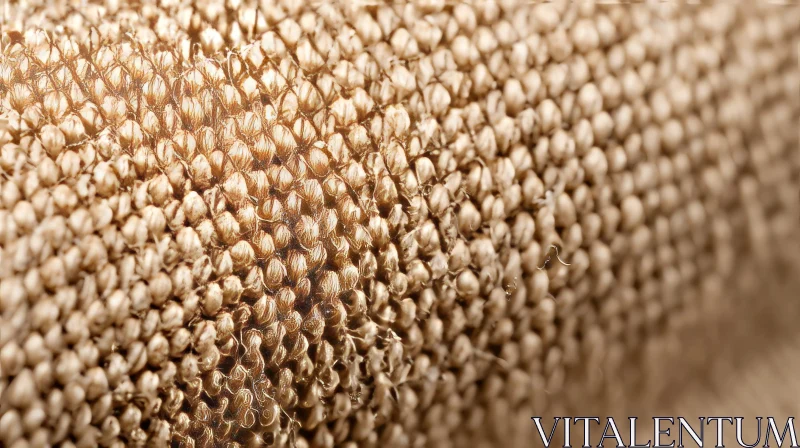 AI ART Brown Sisal Rope Texture - Close-Up Details Revealed