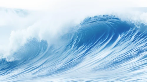 Powerful Ocean Wave Crashing Scene