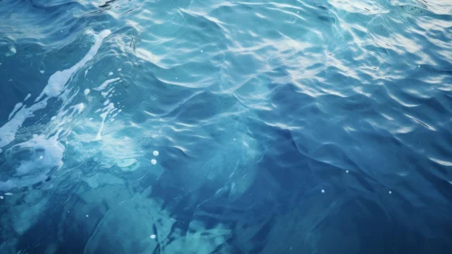 Ocean Surface Detailed Depiction