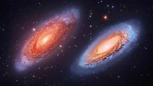 Spiral Galaxies with Bar Structures in Space