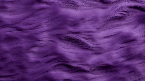 Purple Fur Close-Up | Detailed and Realistic Texture