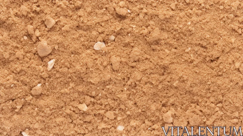 Brown Sugar Texture Close-Up AI Image