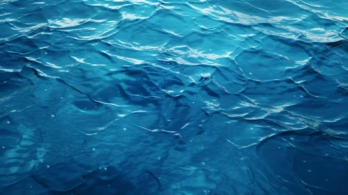 Deep Blue Water Surface View