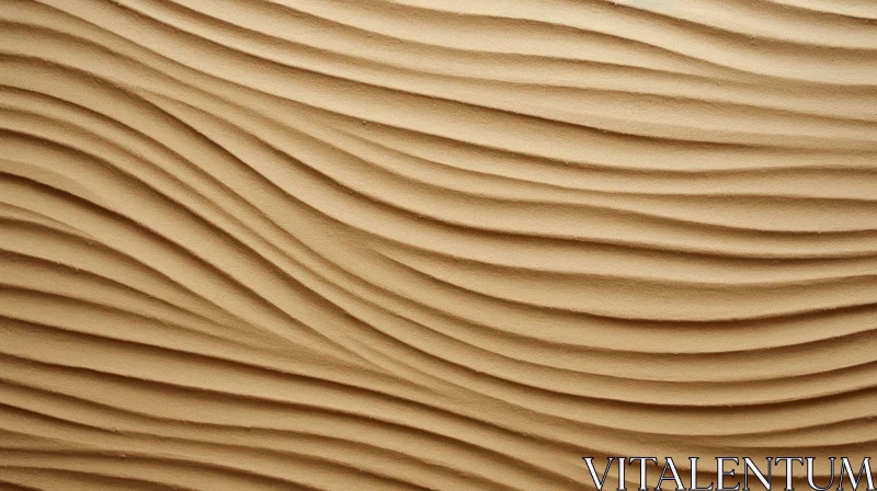 Warm Sand Dune Texture AI Image