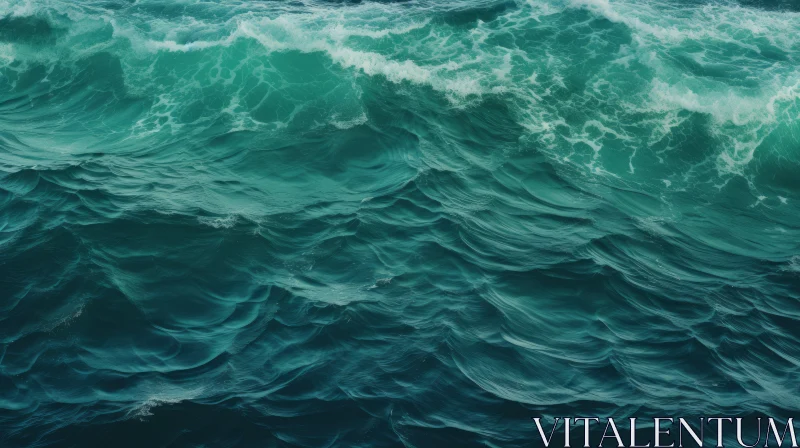 AI ART Raw Power of the Ocean: A Captivating Sea Image