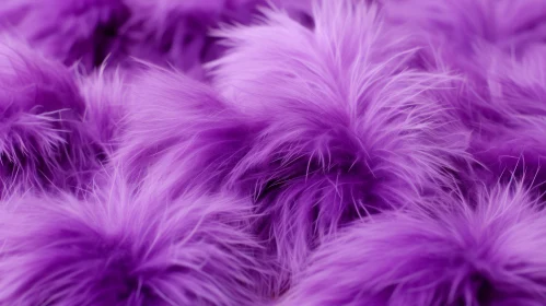 Soft Purple Fur Texture Background