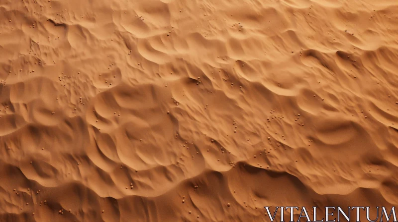 Ethereal Sand Dune Texture - High Angle Capture AI Image