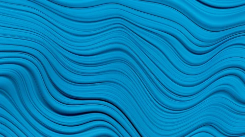 Tranquil Blue Wavy Pattern - Ideal for Websites & Prints