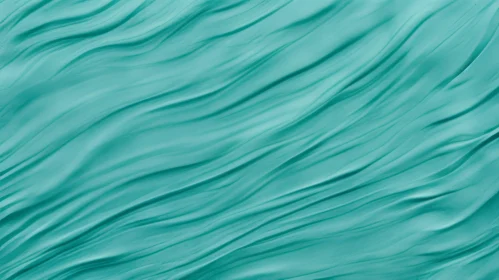 Tranquil Turquoise Waves Seamless Pattern