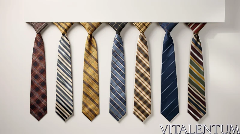 Stylish Ties Collection - Fashionable and Trendy Designs AI Image