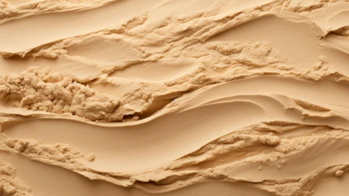 Velvety Creamy Cosmetic Product in Light Beige