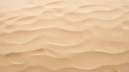 Sunlit Sand Dune Texture - Detailed High Angle View