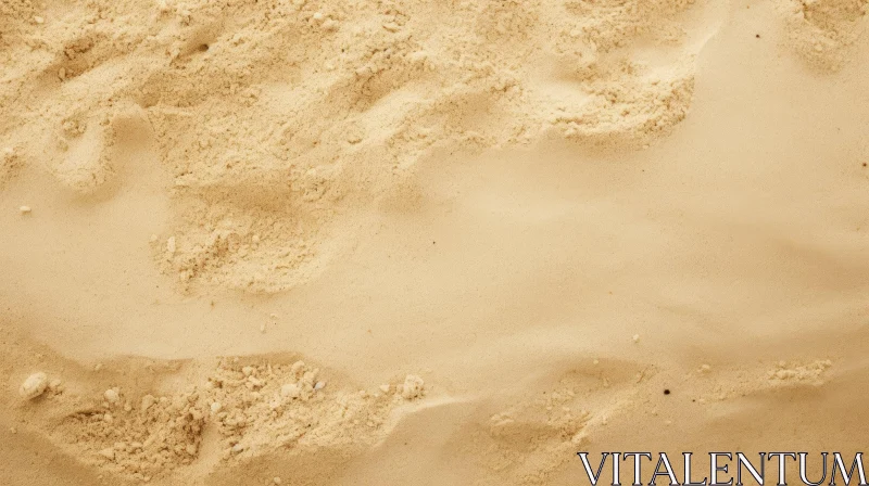 AI ART Tranquil Sand Close-Up