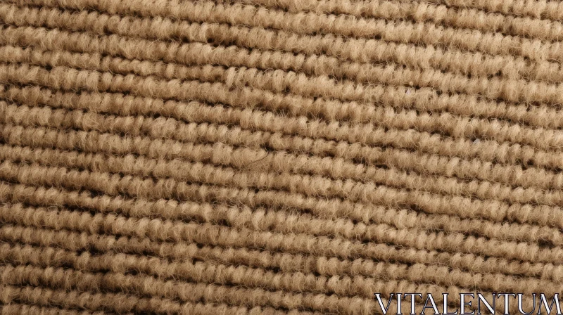 Brown Carpet Texture Close-Up AI Image