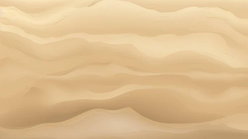 Rippled Light Brown Sand Texture - Seamless Tiling