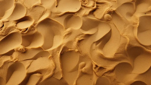 Rippled Sand Dune - Abstract and Calming