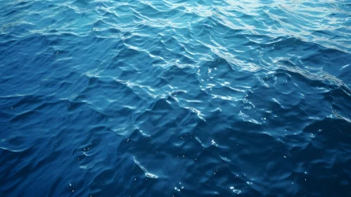 Tranquil 3D Water Surface Rendering