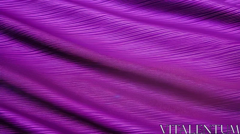 Luxurious Purple Silk Fabric Texture AI Image