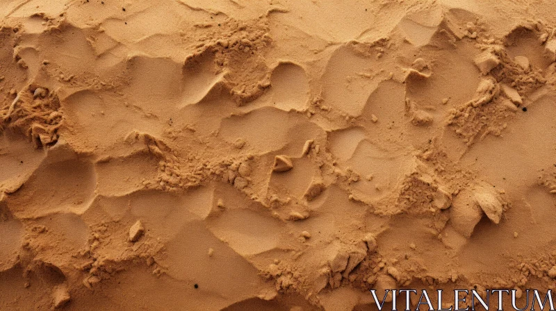 AI ART Sand Dune Close-up | Sunlit Ripples | Summer Relaxation