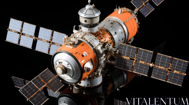 AI ART International Space Station (ISS) - Detailed View