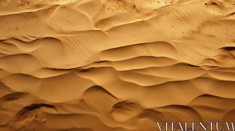 Serene Sand Dune Landscape AI Image