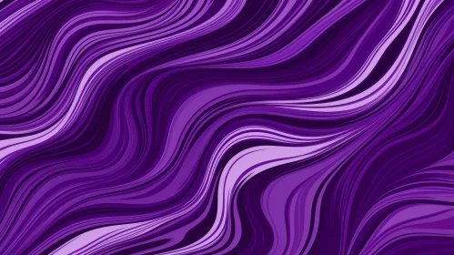 Purple Wavy Abstract Background Vector Illustration