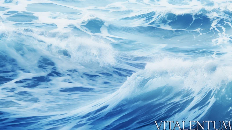 AI ART Majestic Sea Waves - Power of Nature