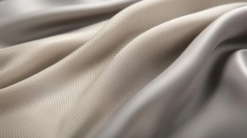 Soft Beige Fabric Close-Up