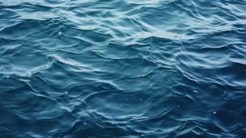 Soothing Blue Sea Surface - Nature Photography