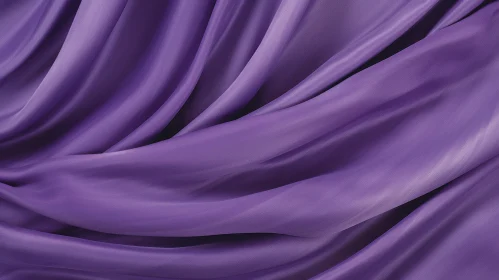 Ethereal Purple Silk Fabric - Luxury Textured Art