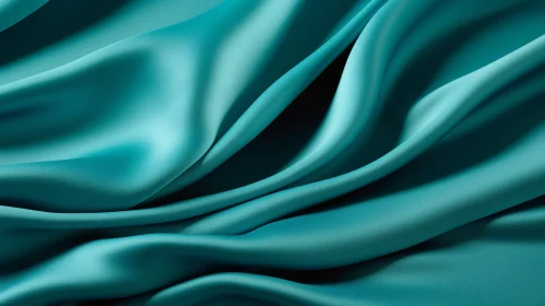 Turquoise Silk Fabric - Luxury and Elegance