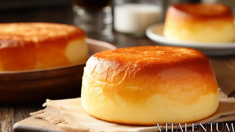 Delicious Cheese Souffle - Brunch Perfection AI Image
