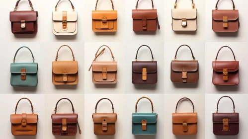 Luxurious Leather Handbag Collection - Fashion Statement