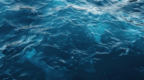 Ocean Waves Serene Scene