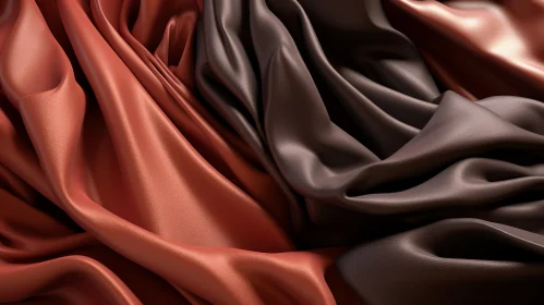 Brown Fabric Texture - 3D Render Background