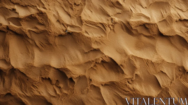 Warm Sand Dune - Detailed Image AI Image