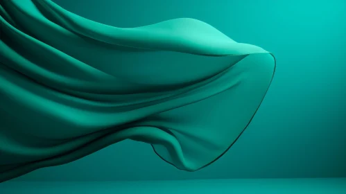Green Silk Cloth Texture Design